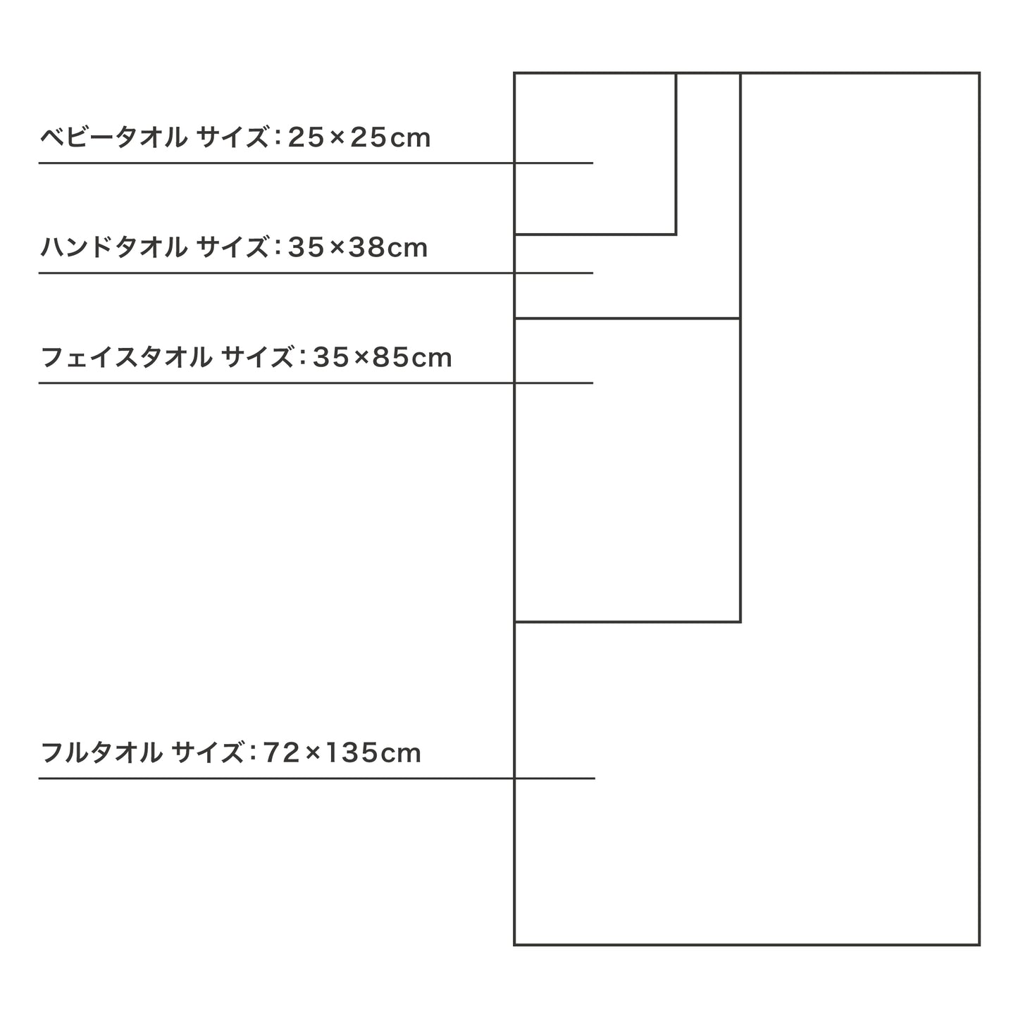 オーガニックコットン フルタオル
